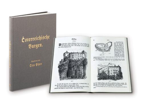 Bild zu OTS - Jeder Band der Reihe "Österreichische Burgen"
beinhaltet etwa 250 zeichnerische Illustrationen (Lagepläne,
Grundrisse, Ansichten und Detail-zeichnungen).