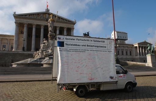 Große Stimmzettelaktion rund um den Ring