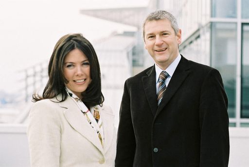 Bild zu OTS - Andrea Maller und Gert Xander wurden heute als neues
Direktorium der HYPO ALPE-ADRIA-BANK, Geschäftsfeld Österreich
vorgestellt.