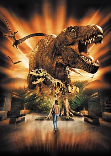 Am 27. Juni startet der 3D Film "T-Rex - Giganten der
Urzeit". So hat man die Welt des Tyrannosaurus Rex noch nie gesehen.
Mit "T-Rex 3D" beginnt eine phantastische Reise in eine verloren
geglaubte Welt.