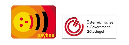 paybox - Bezahlen mit Handy wurde als erstes mobiles
Zahlungssystem mit dem Österreichischen E-Government-Gütesiegel
ausgezeichnet