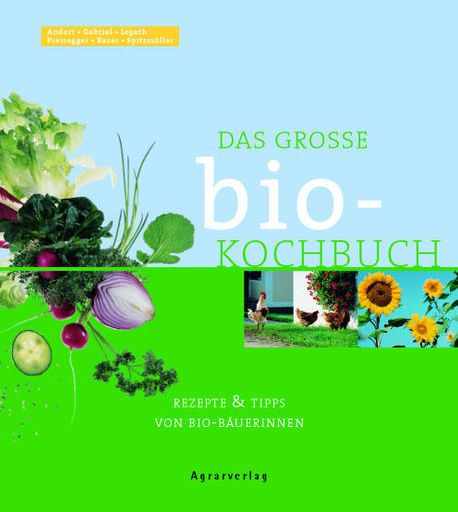 Vor dem Hintergrund zahlreicher Lebensmittelskandale
und ernährungsbedingter Gesundheitsprobleme steigt das Interesse an
wertvoller, gesunder Kost. Aus diesem Grund haben sechs
Bio-Bäuerinnen aus Österreich gemeinsam "Das große Bio-Kochbuch",
das auf den Grundlagen der Vollwerternährung basiert, verfasst.