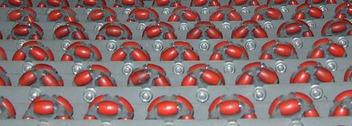 Neu implementiertes Lagerleitsystem (LLS) "Metalag"
optimiert Arbeitsabläufe durch beleglose Kommissionierung. Im Bild:
Symbolbild zur Lagerlogistik