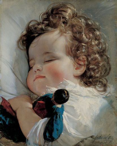 Vorschau Bild von Friedrich von Amerling (1803-1887)
Porträt der Prinzessin Marie Franziska von Liechtenstein
(1834-1909) im Alter von zwei Jahren, 1836
Karton, Höhe: 33 cm, Breite: 27 cm
sign. und dat. rechts unten: Fr. Amerling 1836
Inv.-Nr. GE 2314