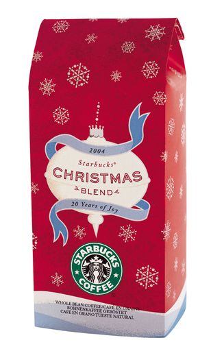 Starbucks Christmas Blend: ein Spezialkaffee mit
vollmundigem, komplexem Geschmack. Limitierte Spezialmischung zu
Weihnachten - Starbucks unterstützt Kids Aid.