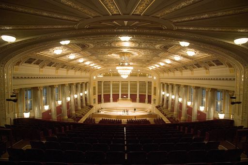 Wiener Konzerthaus, Großer Saal. Das Wiener
Konzerthaus ist Entwicklungspartner der Vienna Symphonic Library
GmbH.