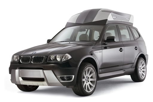Design-Studie POLYTEC CREATIVE TEAM,
Anwendungsbeispiel an einem BMW X3