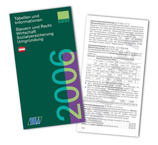  Tabellen und Informationen 2006