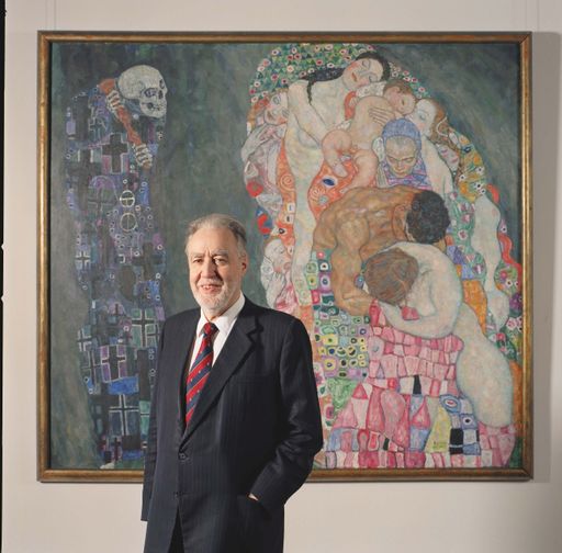  Die weltweit größte Egon Schiele Sammlung wird ab
sofort vollkommen neu präsentiert. Im Bild: Prof. Dr. Rudolf
Leopold.