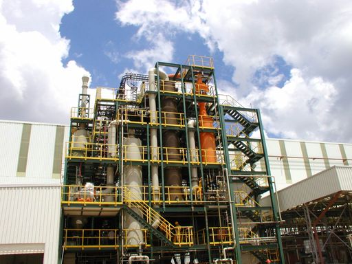 Vorschau Bild von Von SMS Demag und Dependeq errichtete
Säureregenerationsanlage bei CISA (Araucaria, Brasilien)