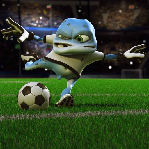 Zur Fußball-WM: Der Crazy Frog(R) greift wieder an!