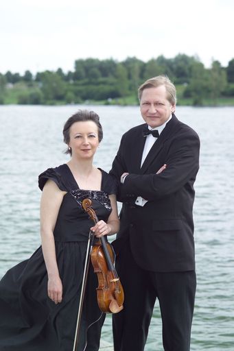 Festival-Leiter und Künstler am Wörthersee: Intendantin und Geigerin Elena Denisova und Programm-Direktor und Dirigent Alexei Kornienko