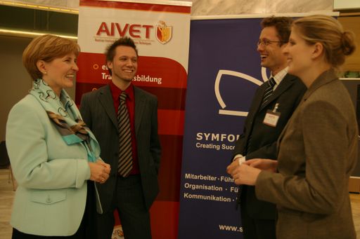  Im Bild v.l.n.r.: Sabine M. Fischer, Matthias Cermak, Alexander Aigner und Alexandra Oberrauch