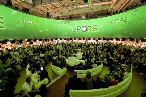 Vorschau Bild von Erste Szenen aus SPORE, dem neuesten Spiel von SIMS-Erfinder Will Wright, gab es am Mittwoch auf der Leipziger Games Convention zu sehen.