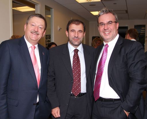 v.l.n.r.: Mag. Bruno Freytag, Dipl.-Ing. Dr. Boris Nemsic und Christian Kesberg