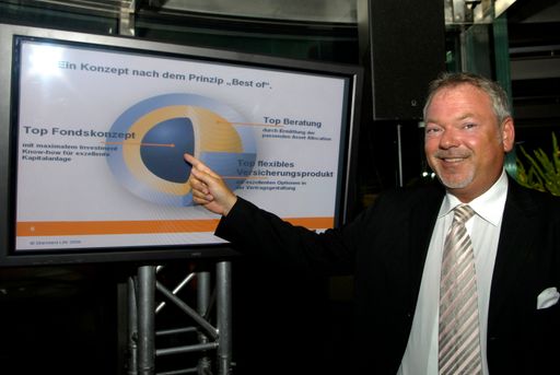 Standard Life: Höchste Investmenkompetenz im Versicherungsmantel, v.l.n.r.: Walter Schuster (Vertriebsdirektor Standard Life Österreich).
Weitere abdruckfähige, honorarfreie Bilder finden sie unter http://pressefotos.at/m.php?g=1&u=1&dir=200609&e=20060925_s&a=event