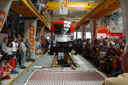  Weltweit erster analoger Zugkrafttest am 26. Juni in Linz