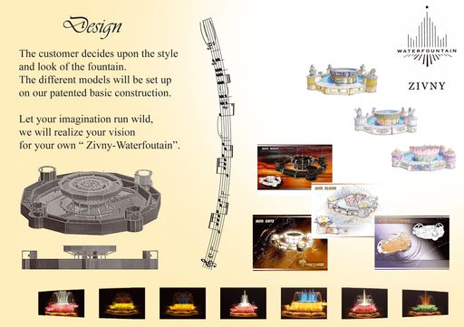 Vorschau Bild von "ZIVNY Waterfountain" - der Kunde entscheidet über das Design.