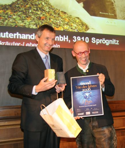 SONNENTOR erhält Unternehmerpreis "Trio des Jahres 2006"