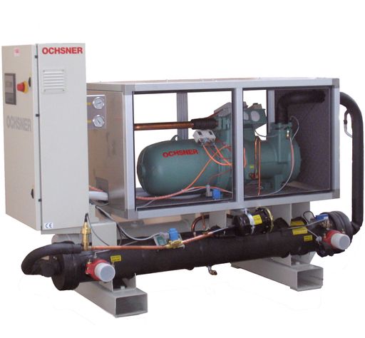 Ochsner Großwärmepumpen decken Leistungen bis zu 1 MW ab.