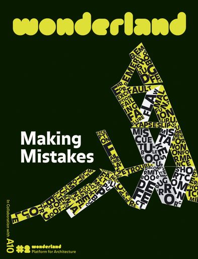  Cover WONDERLAND MAGAZINE - Ausgabe 2 "Making Mistakes"