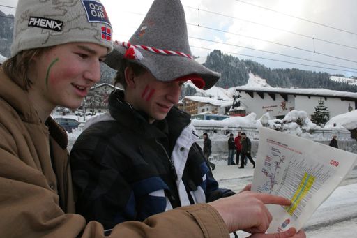Vorschau Bild von Den Spezialfahrplan der ÖBB zu den Hahnenkammrennen kann jeder selbst ausdrucken