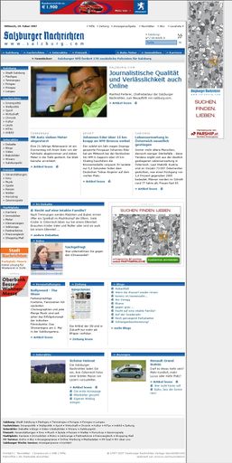 Im Internet ist auch Qualitätsjournalismus möglich: Der neue Online-Auftritt von salzburg.com ist die topaktuelle Ergänzung zur Printausgabe der Salzburger Nachrichten.