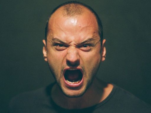  Aggressionsmaske - erstellt durch die Perdekamp'sche Emotions-Methode P.E.M.