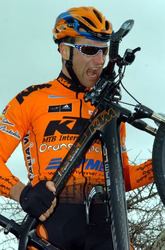 KTM-Star, amtierender italienischer Cross-Country-Meister und führender der UCI-Weltrangliste: Yader Zoli; Abdruck: Honorarfrei. Belegexemplare erwünscht.