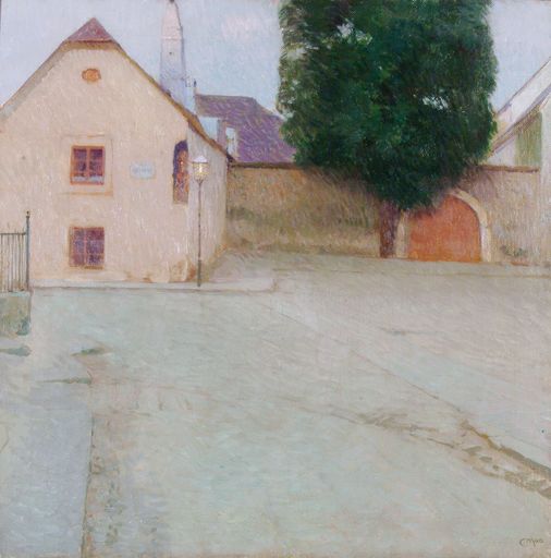 Vorschau Bild von MOLL, Carl 1861 - 1945
Pfarrplatz in Nussdorf (1903) Beethovenhaus
Euro 80.000 - 120.000
Öl auf Leinwand
80 x 80 cm