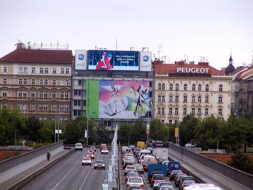 Vorschau Bild von Size matters: CityChannels 100m? Videowall in Prag (Gate II)
