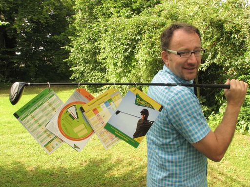 Vorschau Bild von Heinz Polak vereinfacht Golfregeln und Tipps mit GolfCheck, www.golfcheck.eu