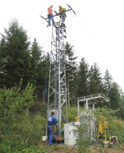  Die Errichtung des Handymastes in der Gemeinde Halltal sichert die Notfall-Versorgung im Mariazeller Wallfahrtsgebiet.