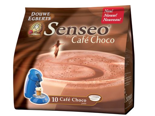  SENSEO TypCafé Choco - das neue Erfolgsrezept für den Kaffeegenuss zu Hause mit dem patentierten Doppelkammerpad-System