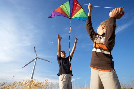 Energie aus Windkraft