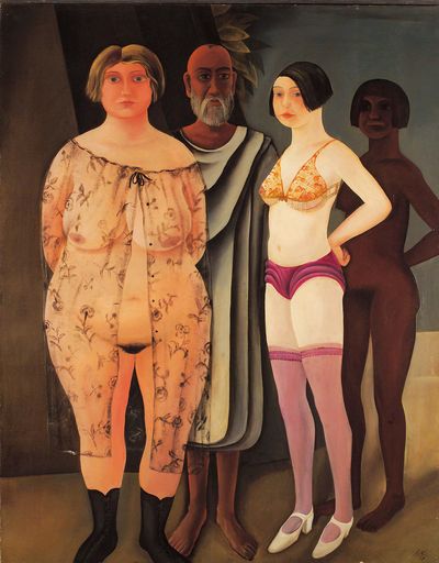Vorschau Bild von Leopold Museum zeigt umfassende Schau zur Kunst von 1918 bis 1938: Otto Rudolf Schatz - Die Hoffnung, 1930; Öl auf Leinwand, 187 x 148 cm; Privatbesitz, München