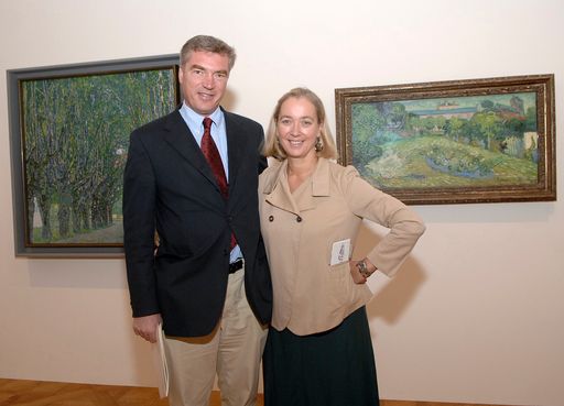 Belvedere: Wien - Paris, Van Gogh, Cezanne und Österreichs Moderne 1880-1960, v.l.n.r.: Matthias Boeckl (Kurator), Dr. Agnes Husslein-Arco (Direktorin Belvedere)
http://pressefotos.at/album/1/1/200710/20071002_b/