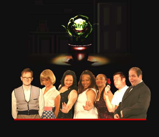 Im Bild von links nach rechts: Gernot Kranner, Caroline Vasicek, Tini Kainrath, Kim Cooper, Lynne Kieran, Mat Schuh und Gerald Pichowetz