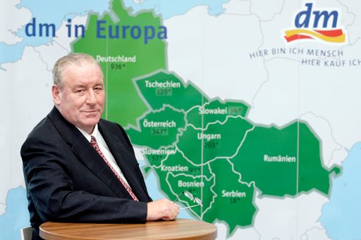 Günter Bauer Vorsitzender der DM-Geschäftsführung Foto: DM/Andreas Kolarik, 15.10.07