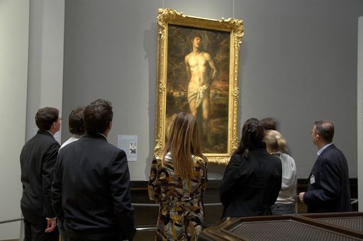 Vorschau Bild von Auf eine Entdeckungsreise in das Spätwerk Tizians begleitete die APA - Austria Presse Agentur ihre geladenen Gäste am Mittwochabend.