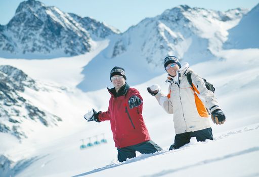 Vorschau Bild von Die Botschaft ist klar: Tirol hat genügend Schnee.
