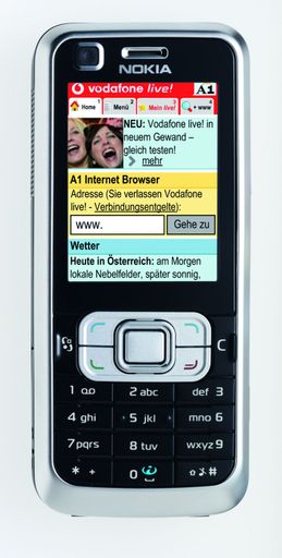 Das neue Gesicht von Vodafone live!