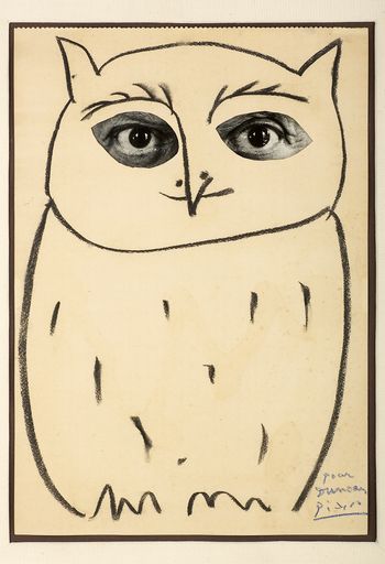Vorschau Bild von Pablo Picasso, The great snow owl, 1957