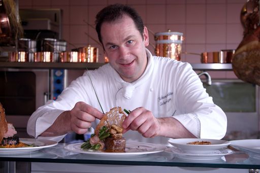Johann Schweiger Haubenkoch im Restaurant Aqarium