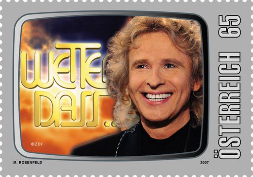 Sondermarke Thomas Gottschalk - Wetten dass...?