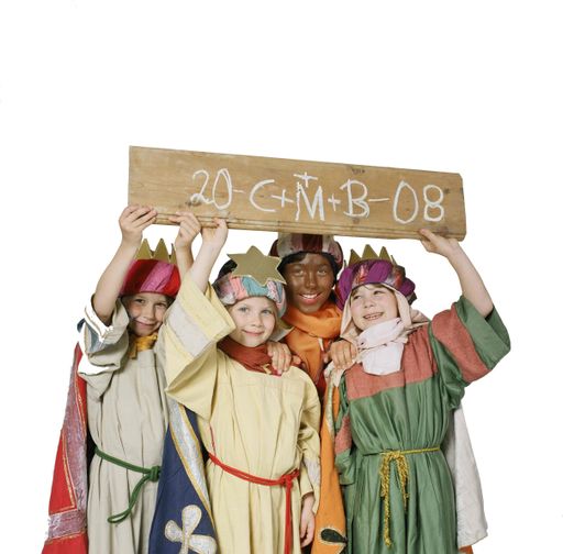 Die Sternsinger: Friedensbotschaft für die ganze Welt (Abdruck honorarfrei)