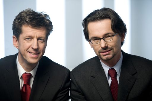 Die neuen Stromnetz-Geschäftsführer Mag. Walter Hirschmugl (li.) und DI Dr. Franz Strempfl