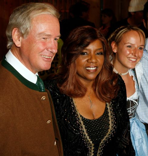 Stanglwirt Balthasar Hauser, Soul Diva Gloria Gaynor und Maria Hauser.