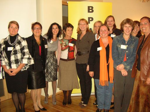  BPW Club Tirol Vorstand mit Bundesministerin Doris Bures