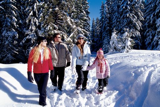 Der frühe Schneefall lud in Tirol heuer schon früh zu ausgedehneten Winterwanderungen ein.